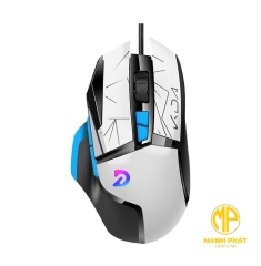 Chuột gaming Deiog G502 Macro E-sports Led RGB có app điều chỉnh giả lập
