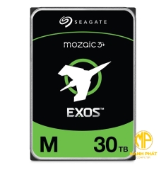 Ổ cứng Seagate Exos M 30TB ST30000NM004K (7200rpm RPM Cahe 512MB SATA-6Gb/s 3.5 5Y Warranty)