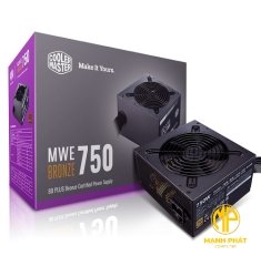 Nguồn Cooler Master 750W | MWE750 V2 230V 80 Plus Bronze