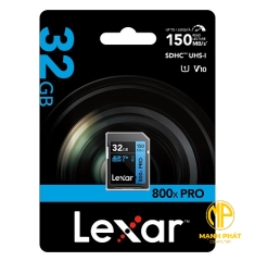 Thẻ nhớ Lexar (LSD0800P032G-BNNNG) High-Performance 800x MicroSDHC 32GB 