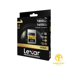 Thẻ nhớ Lexar (LCAGOLD001T-RNENG) 1TB Professional CFexpress 4.0 Type A Gold