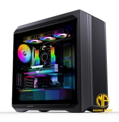 VỎ CASE PC JONSBO D500 BLACK (ITX / M-ATX / ATX / EATX)