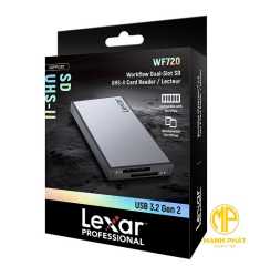 Đầu đọc thẻ nhớ Lexar (LPWF720N-4ANGL) Professional Workflow Dual-Slot UHS-II SD