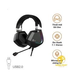 Tai nghe Gaming có dây Lecoo HT402 (USB + 7.1 version)