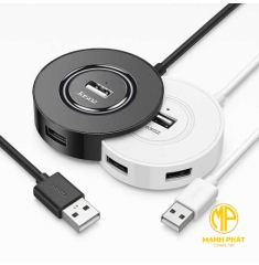 Bộ Chia Jasoz T-F124 T-F125 USB Sang 4 Cổng USB 2.0 (1,5m) Hỗ trợ khay 4TB không cần nguồn điện Hỗ trợ ổ cứng 10TB có nguồn điện