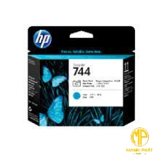 HP 744 Photo Black/Cyan DesignJet Printhead, F9J86A