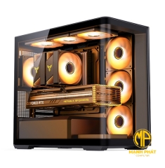 VỎ CASE PC JONSBO D300 BLACK (ITX / M-ATX)