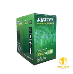 Cáp mạng APTEK CAT.5e UTP 305m 530-1101-1