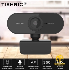 Webcam kẹp W05 có mic, full HD 1080P