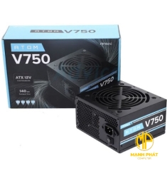 Nguồn máy tính Antec Atom V750 EC, điện áp 230V, công suất 750W