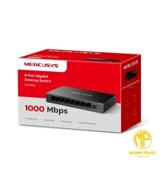 Switch để bàn 8 cổng Gigabit Mercusys MS108GS 