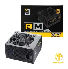 BỘ NGUỒN JETEK RM750| Nguồn Rhino RM750/750W (2 Dây CPU) - 80 Plus Gold