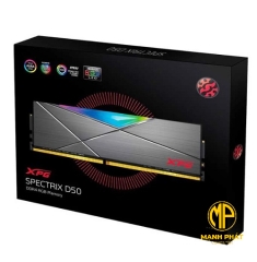 RAM PC ADATA DDR4 XPG SPECTRIX D50 16GB 3200 TUNGSTEN GREY RGB AX4U3200716G16A-ST50