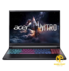 Acer Nitro V 16S AI ANV16S-41-R337 NH.QZZSV.002 (AMD Ryzen R7 260 | 16GB RAM | 1TB SSD | GeForce RTX 5050 8GB | 16 inch FHD+ 180Hz | Win 11 Đen)