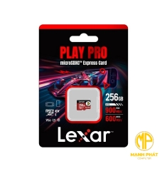 Thẻ nhớ microSDXC Lexar 256GB (LMSXPS0256G-BNNNG) PLAY PRO Express dành cho Nintendo Switch2
