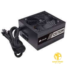 Nguồn máy tính Corsair CX750 - 80 Plus Bronze| CP-9020279-NA