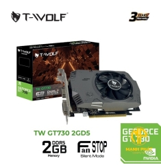 VGA T-WOLF TW-GT730 2GD5 GT730 2GB GDDR5 128bit HDMI VGA DVI 1Fan