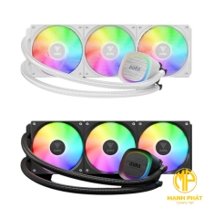 Tản nhiệt nước CPU AIO 3 Fan Gamdias AURA GL360 v2 ARGB BLACK (WAAURAGL360V2BLGA)