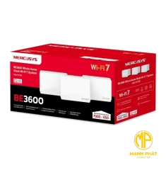 Hệ Thống MERCUSYS Mesh Wi-Fi 7 BE3600 Toàn Bộ Nhà Halo H27BE (3-pack)