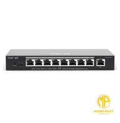 Reyee RG-ES110D-P - Unmanaged switch PoE 10 cổng 10/100 BASE-T