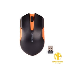 Chuột vi tính G3-200N Wireless A4tech (Đen cam)