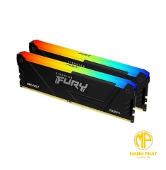 Ram Kingston 32GB 3200MT/s DDR4 CL16 DIMM (Kit of 2) FURY Beast RGB (KF432C16BB12AK2/32WP)