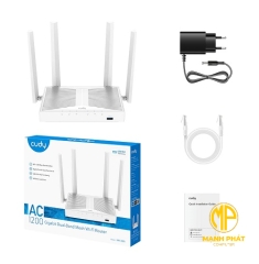 Bộ định tuyến Wifi 5 Cudy WR1300S băng tần kép 2.4/5GHz có USB