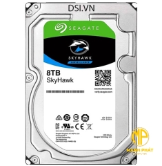 Ổ cứng Seagate Skyhawk 8TB 3.5Sata3 (Chuyên dụng cho Camera) Mp