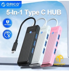 Bộ chia Hub USB TypeC 1 ra 4 cổng USB 3.0 ORICO| PAPW4A-C3-015