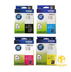 Mực in phun Brother LC-535XL Y/M/C 