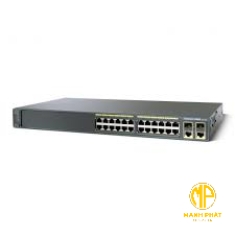Switch Cisco WS-C2960+24TC-L - 24 10/100 + 2 T/SFP LAN Base