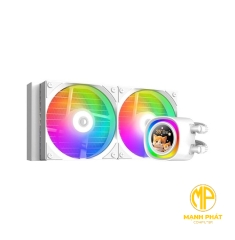 Tản nhiệt nước AIO ID-Cooling FX240 LCD ARGB White