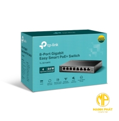 Switch TP-Link Easy Smart TL-SG108PE 8 cổng Gigabit với 4 cổng PoE