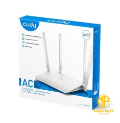 Thiết bị mạng Wifi CUDY AC1200 Gigabit Wi-Fi Mesh Router WR1300