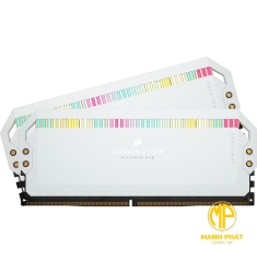 Ram Corsair (CMT64GX5M2B5600C40W) DDR5 5600MHz 32GB (2x32GB) DIMM DOMINATOR PLATINUM RGB White Heatspreader RGB LED C40 1.25V