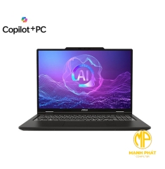 MSI Venture A16 AI+ A3HMG-017VN (Ryzen AI 7 350 | AMD Radeon Graphics | 16 inch 2K OLED | Ram 16GB | SSD 512GB | Windows 11 Home | Xám)