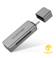 Đầu đọc thẻ USB-C Lention C7 
