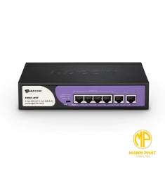 Bộ chuyển mạch PoE BDCOM S1000-4P2F 4 cổng 100M (PoE 4 cổng + RJ45 2 cổng 100M) PoE 60W