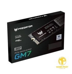 Ổ cứng SSD Predator GM7 M.2 PCIe 4.0 NVMe 2.0 GM7-1TB