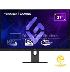 Màn hình ViewSonic VX2758A-2K-PRO 27 2K IPS 185Hz 1ms (HDMI, Display Port)