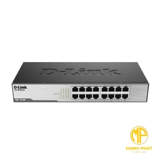 Switch D-Link 16 Port 10/100 (DES-1016D, Sắt)