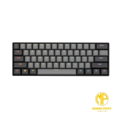 Bàn Phím Cơ Không Dây Dual Mode Newmen GM610 Grey (Layout 61 Phím Hotswap Đa Chế Độ Kết Nối)