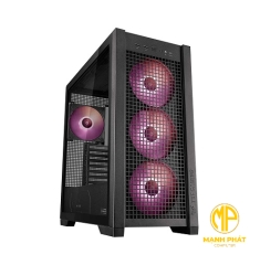 Case ASUS TUF Gaming GT302 ARGB | EATX/ Màu Đen/ Kèm Sẵn 4 Fan
