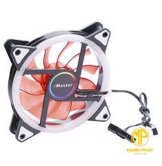 FAN ĐƠN LED VIỀN KÉP (2 MẶT) RED/ GREEN/ BLUE