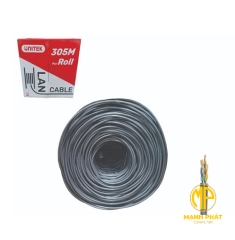 Cable Cat6 -0.52BC Unitek C18130GY (300m) Xám (23AWG)