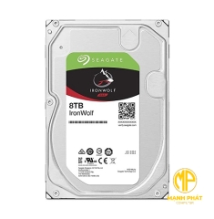 Ổ cứng Seagate Ironwolf 8TB NAS SATA 7200rpm 256MB cache Mp