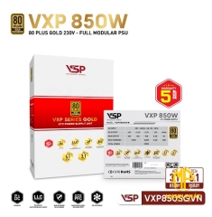 Bộ nguồn VSP VXP850SGVN 80 Plus Gold 850W (80Plus Gold 230V EU Full Modular)