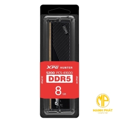 RAM ADATA XPG HUNTER DDR5 8GB 5200 BLACK (AX5U5200C388G-SHTBK)
