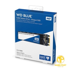  Ổ cứng SSD WD Blue 500GB M2-2280 (WDS500G2B0B)