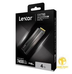 Ổ cứng LEXAR NM790 with LPAH200 PCIe G4x4 4TB LNM790X004T-RN9NG
